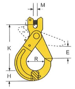 carlig clevis autoblocare vakh 13 mm 5.3 tone