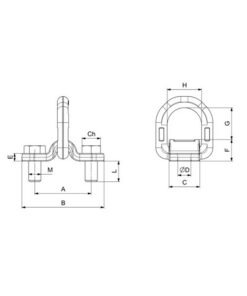 inel surub tip tata aps8 grad 80 m6x13 (copie)