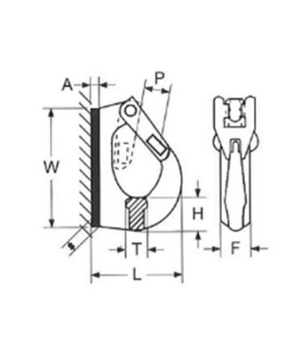 carlig stivuitor pejo tip "u" 3 tone (copie)